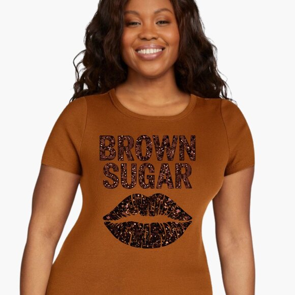 Melanin African Black Brown Complexion women text shirt size  XS L 2X - Picture 1 of 2